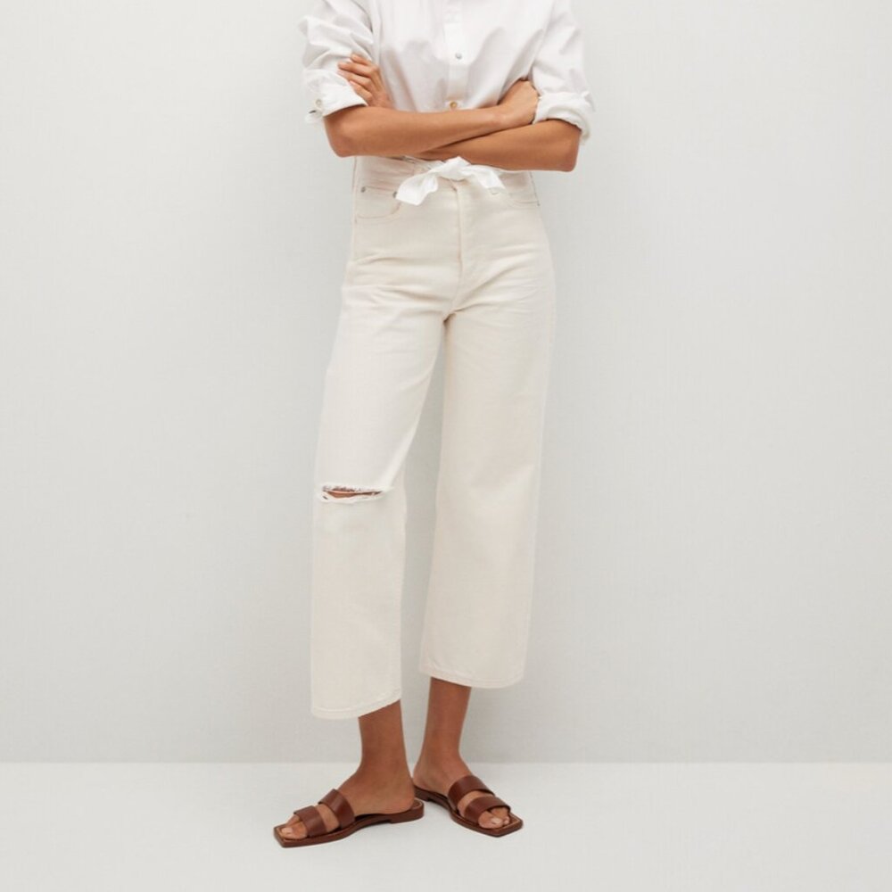 MANGO HIGH-WAIST WIDELEG JEANS 2
